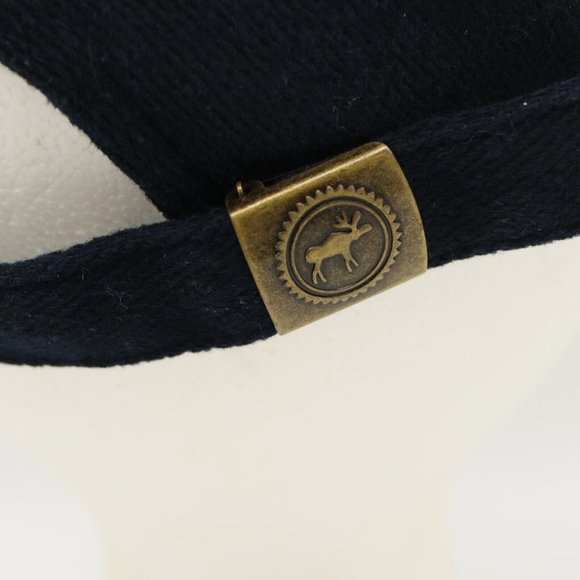 Youth Baseball Cap Hat - Navy Canada w/ Canadian Flag and Fuzzy Bear - Picture 5 of 8